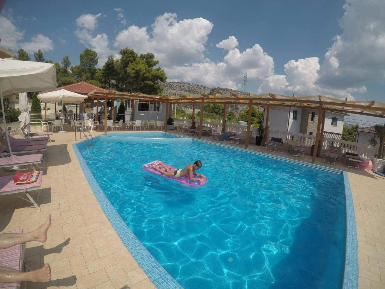 Hotel Gjoci Shëngjin Dış mekan fotoğraf